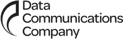 Data Communications Company (DCC) logo.