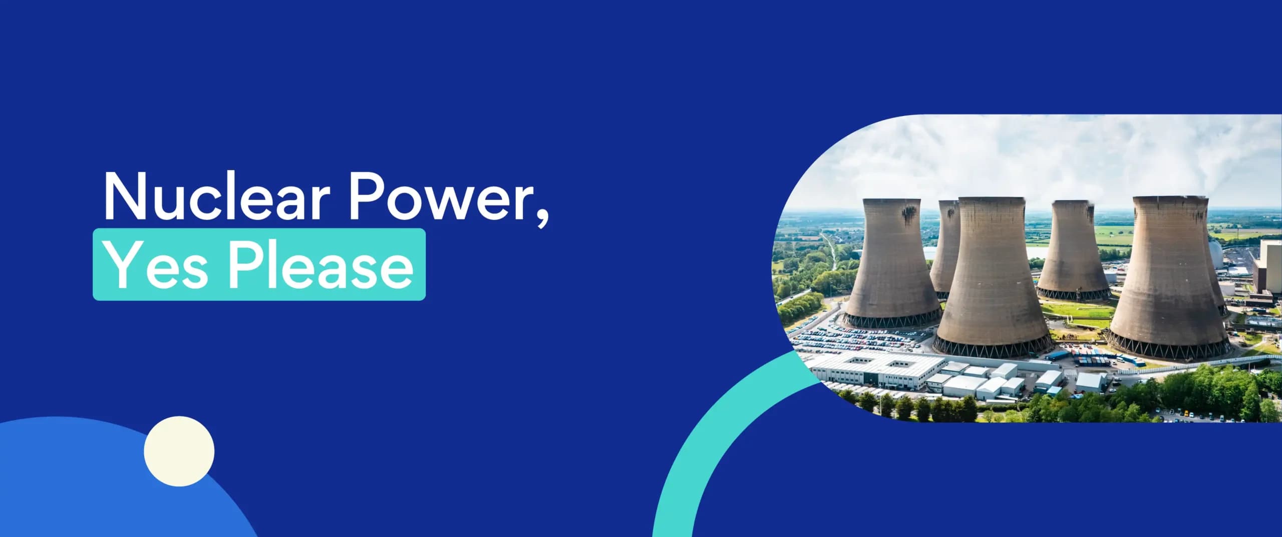 Image of a nuclear plant facility.